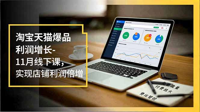 图片[1]-淘宝天猫爆品利润增长-11月线下课，免费流量、付费放大、费比管控，实现店铺利润倍增-阿鑫