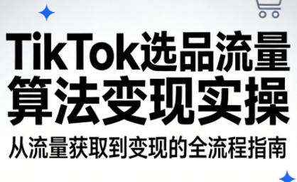 图片[1]-TikTok选品流量算法变现实操-阿鑫