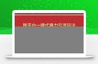 跨平台一键式暴力引流玩法,私域流量高效转化日引流300 +精准创业粉
