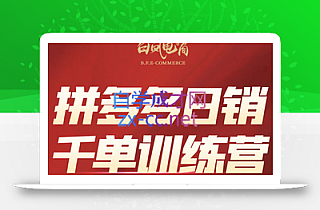 白凤电商·拼多多日销千单训练营(更新3月)