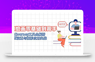 AI绘画零基础到高手,Midjourney工具全解析,参数设置与摄影应用实战
