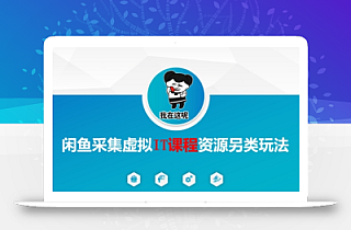 闲鱼采集虚拟IT课程资源另类玩法,干货满满
