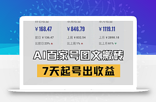 百家号搬砖新玩法,AI一键仿写爆文,7天起号出收益