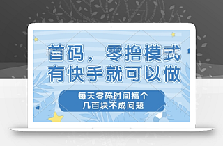 首码零撸项目,有快手就可以做,每天业务时间搞个几张不是问题【揭秘】