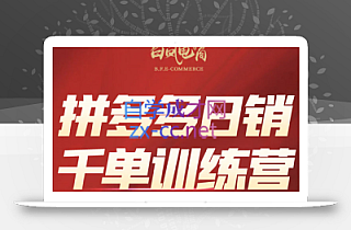 白凤电商·拼多多日销千单训练营(更新7月)