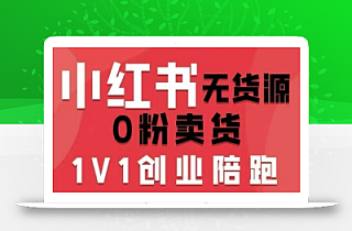 小红书无货源0粉电商课,开店准备、选品策略、笔记撰写、视频剪辑、数据分析、账号打造、资料文档