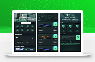 lineview海外汽车投资理财源码/前端html+后端PHP