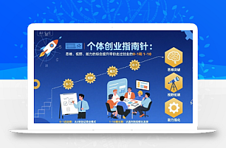 个体创业指南针,思维、视野、能力的综合提升带你走过创业的0-1和1-10【音频】