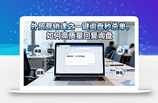 外贸营销课之一键询盘秒杀单,如何高质量回复询盘