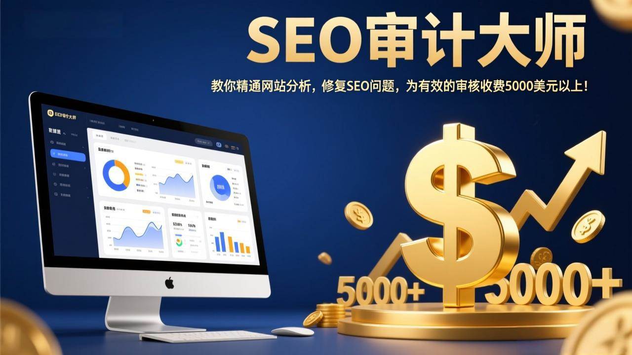（17475期）SEO审计大师：教你精通网站分析，修复SEO问题，为有效的审核收费5000美元以上！